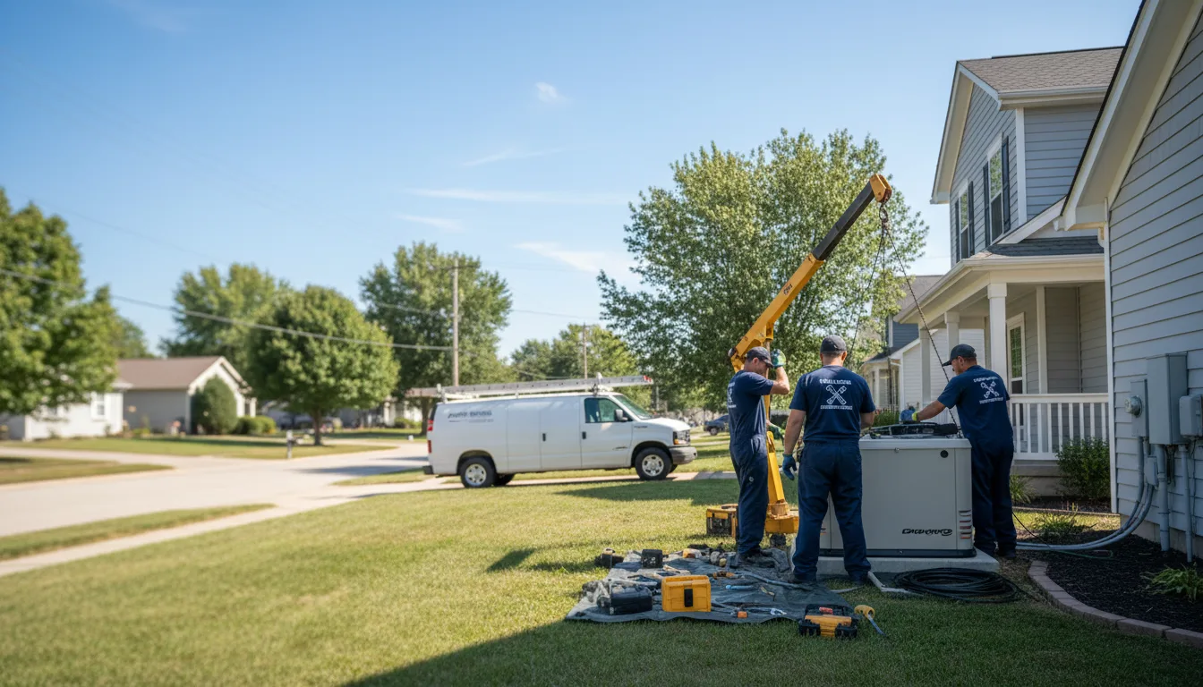 Generator Installation in Stronghurst, IL near me